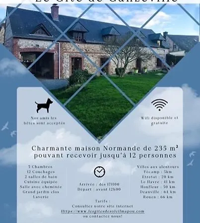 Pres D'etretat, Joli Pour 4 Personnes Avec 2 Chambres, Vous Pouvez Me Contacter Sur Les De Soleilmapou * Bec-de-Mortagne